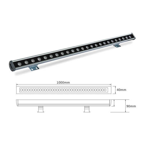 Архитектурный линейный светильник el-LS-XQ-1004